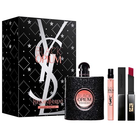 ysl black opium miniature|boots Black Opium gift set.